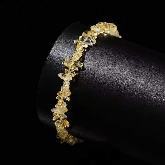 Bracelet And Earrings Set - Citrine Natural Healing Stone - Picture 13 of 13